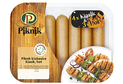 Piknik Piknik klobasice classic hot 350g