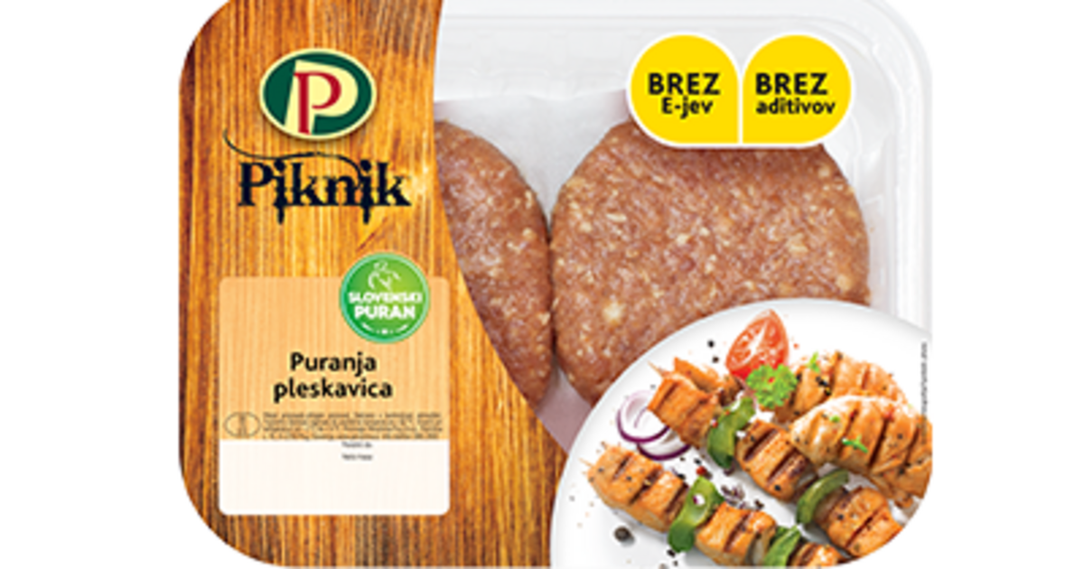 Puten Pleskavica » Perutnina Ptuj