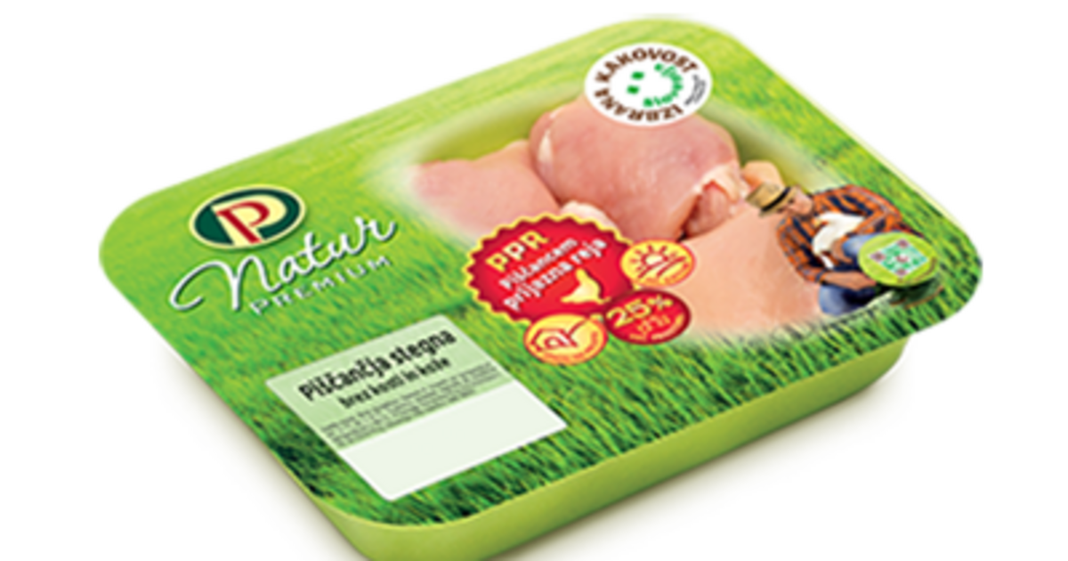 Natur Premium chicken thighs, boneless, skinless » Perutnina Ptuj