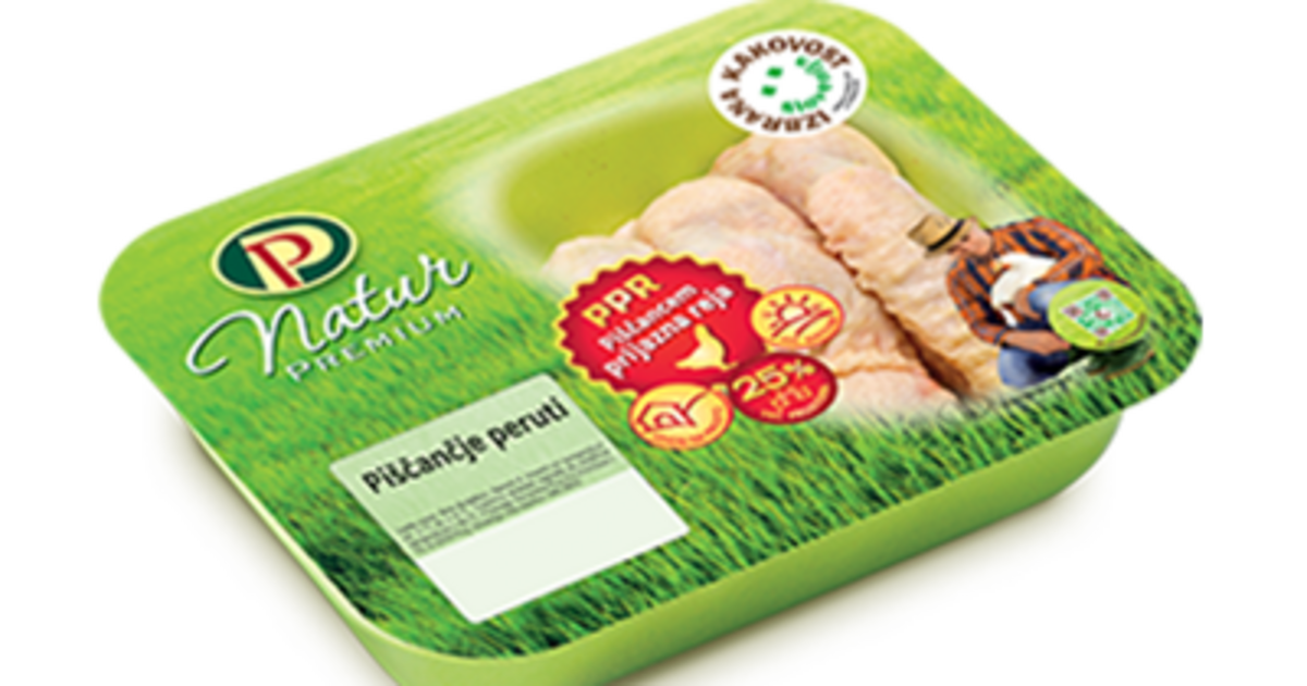 Natur Premium chicken wings » Perutnina Ptuj