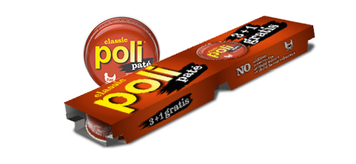 Poli pate classic 3+1