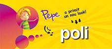 Pepe are un nou look si face acum parte din gama Poli Kids2