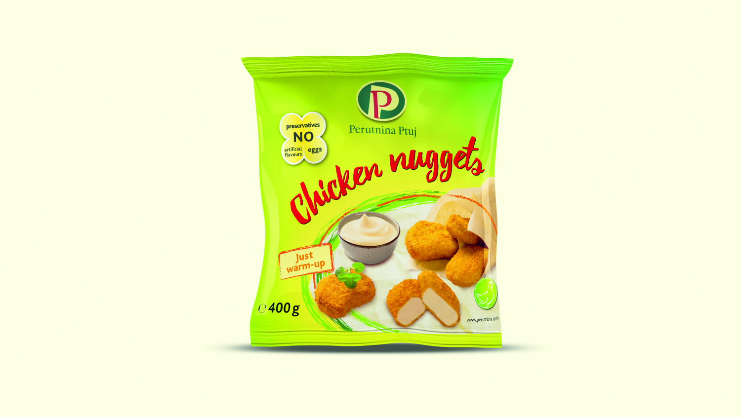 Chicken nuggets nova vrecka 400g