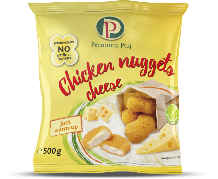 Chicken nuggets s sirom nova vrecka 500g