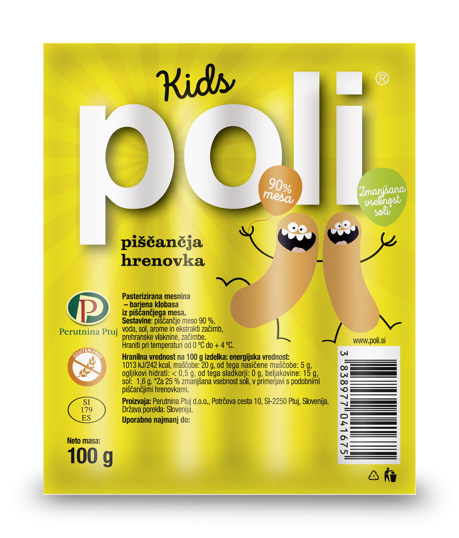 POLI kids hrenovka 