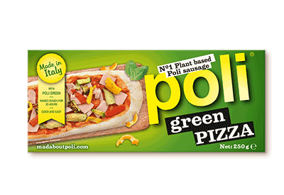 Poli green pizza