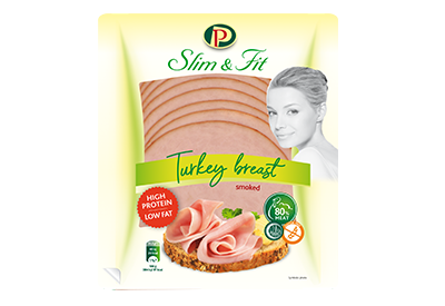 SlimFit smoked turkey breast slice