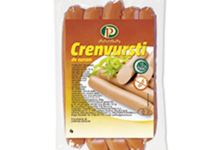 Crenvursti de curcan 350g pentru reviste 240x240