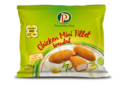 PP breaded chicken mini fillet