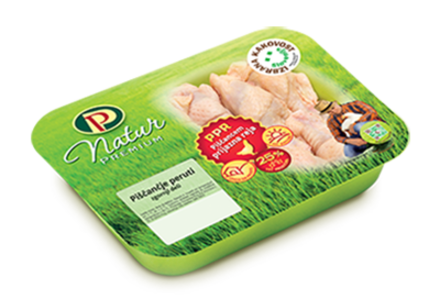 PP izdelki 0019 Natur Premium piscancje peruti zgornji deli