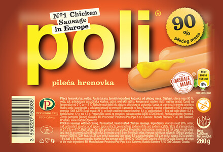 Poli Hrenovka 260g HR GB