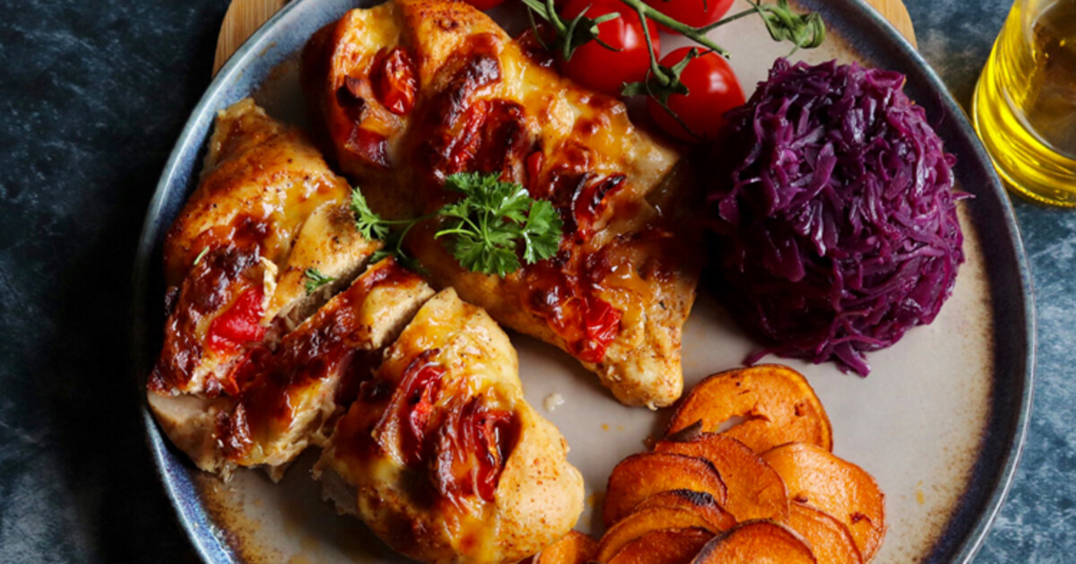 Gefüllte Hühnerbrust » Perutnina Ptuj Gefüllte Hühnerbrust » Perutnina Ptuj