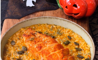 Rizota s piscancem in buco 3